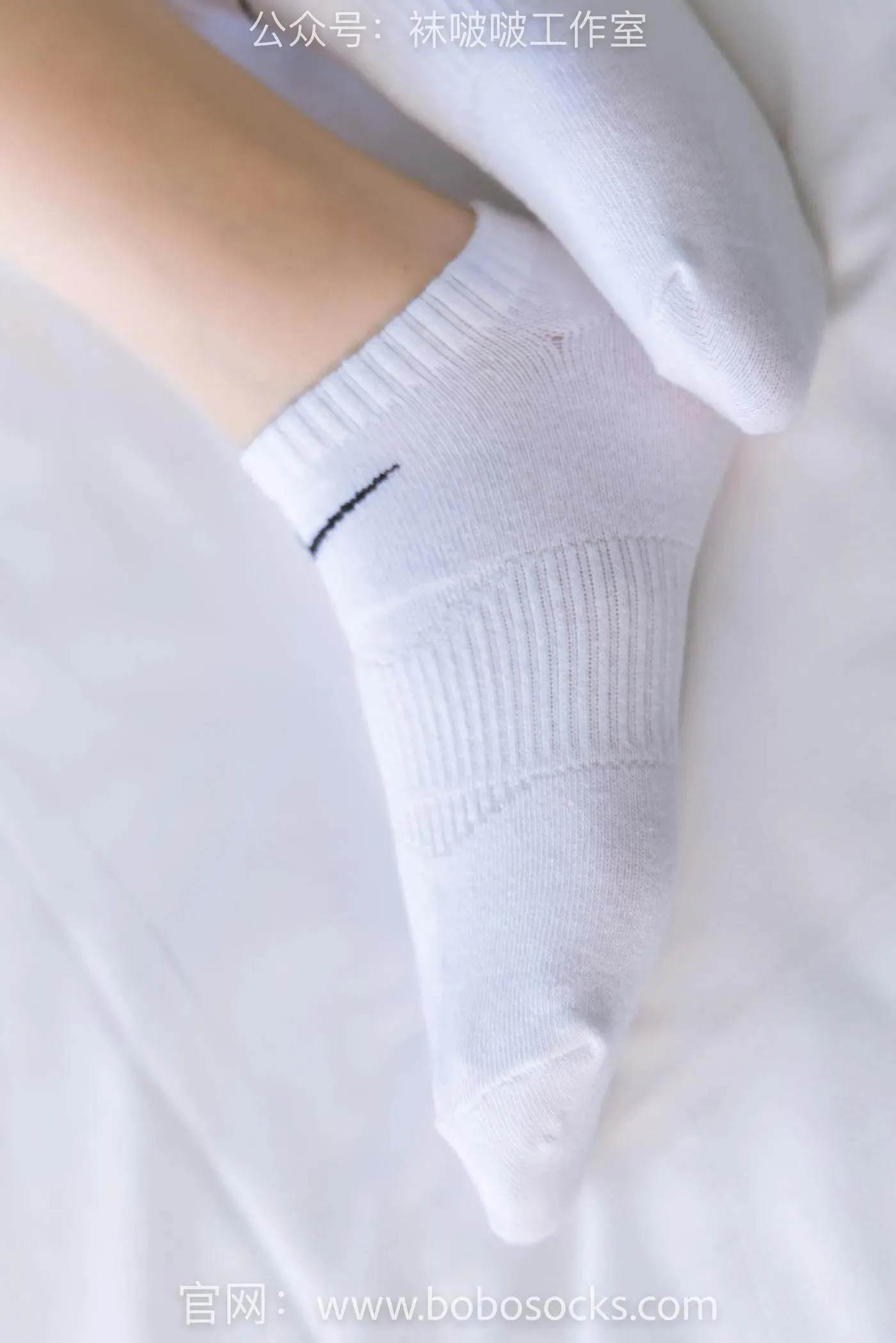 [BoBoSocks袜啵啵]NO.123 小甜豆-板鞋、白棉袜、肉丝 [140P]插图
